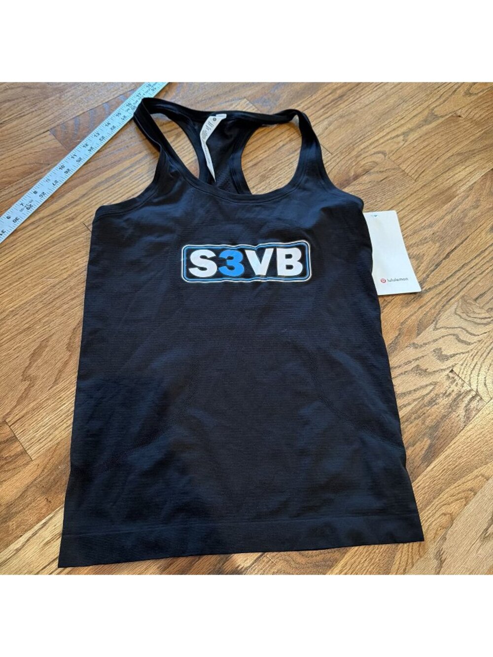LULULEMON WOMENS BLACK S3VB VOLLEYBALL SWIFTY RACERBACK TANK NEW SIZE 6
